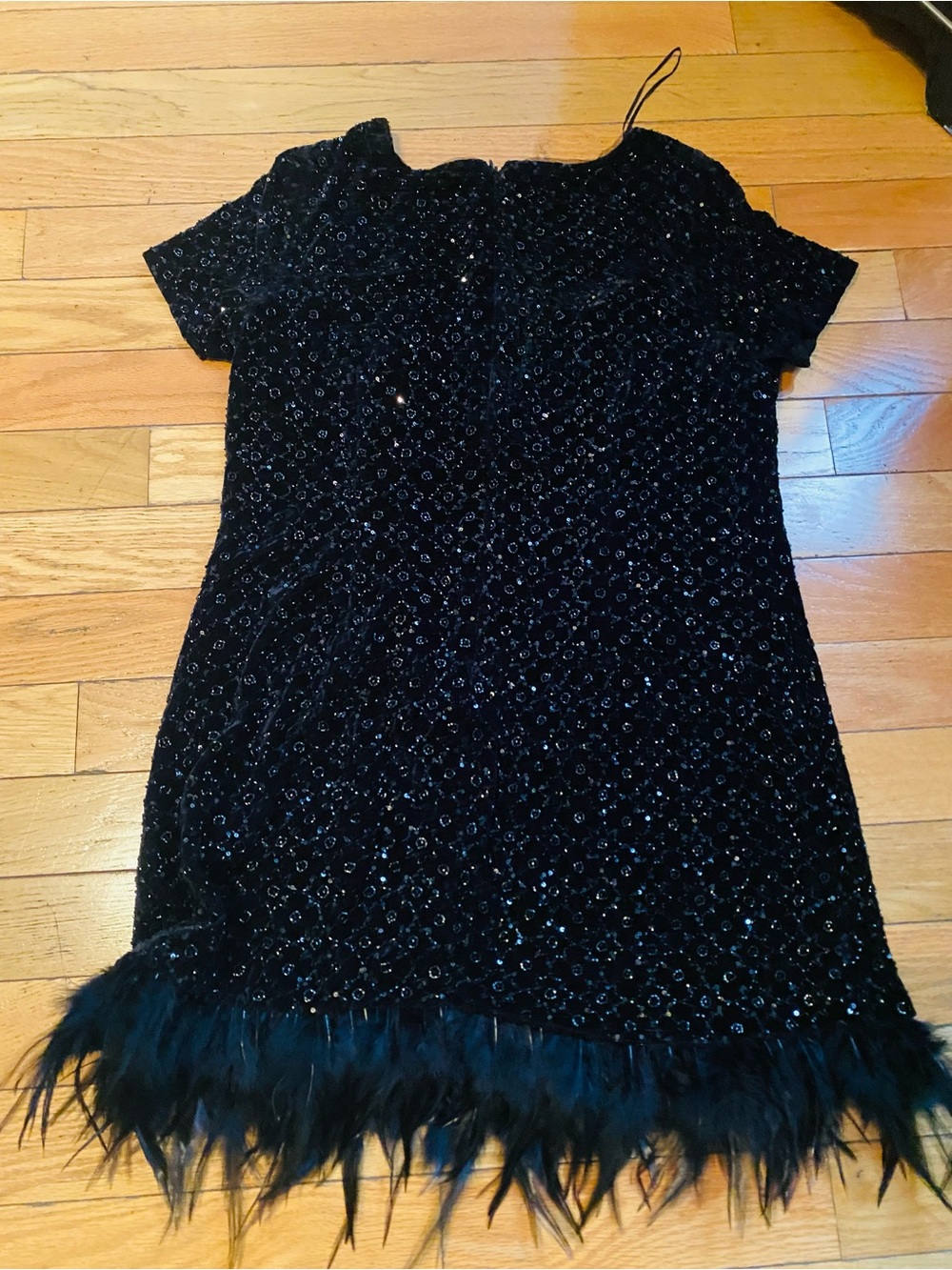 Bob Mackie Black Evening Dress Label Detail